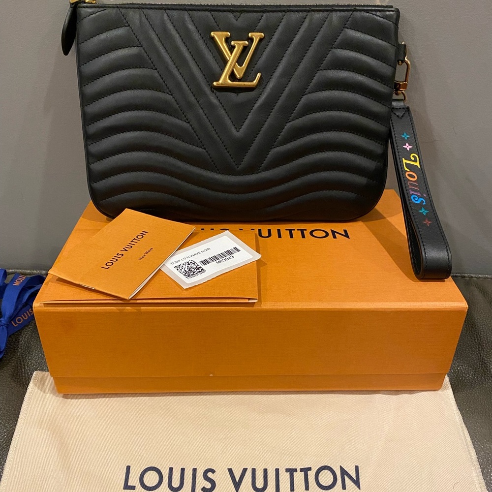 Louis Vuitton Calfskin New Wave Pochette